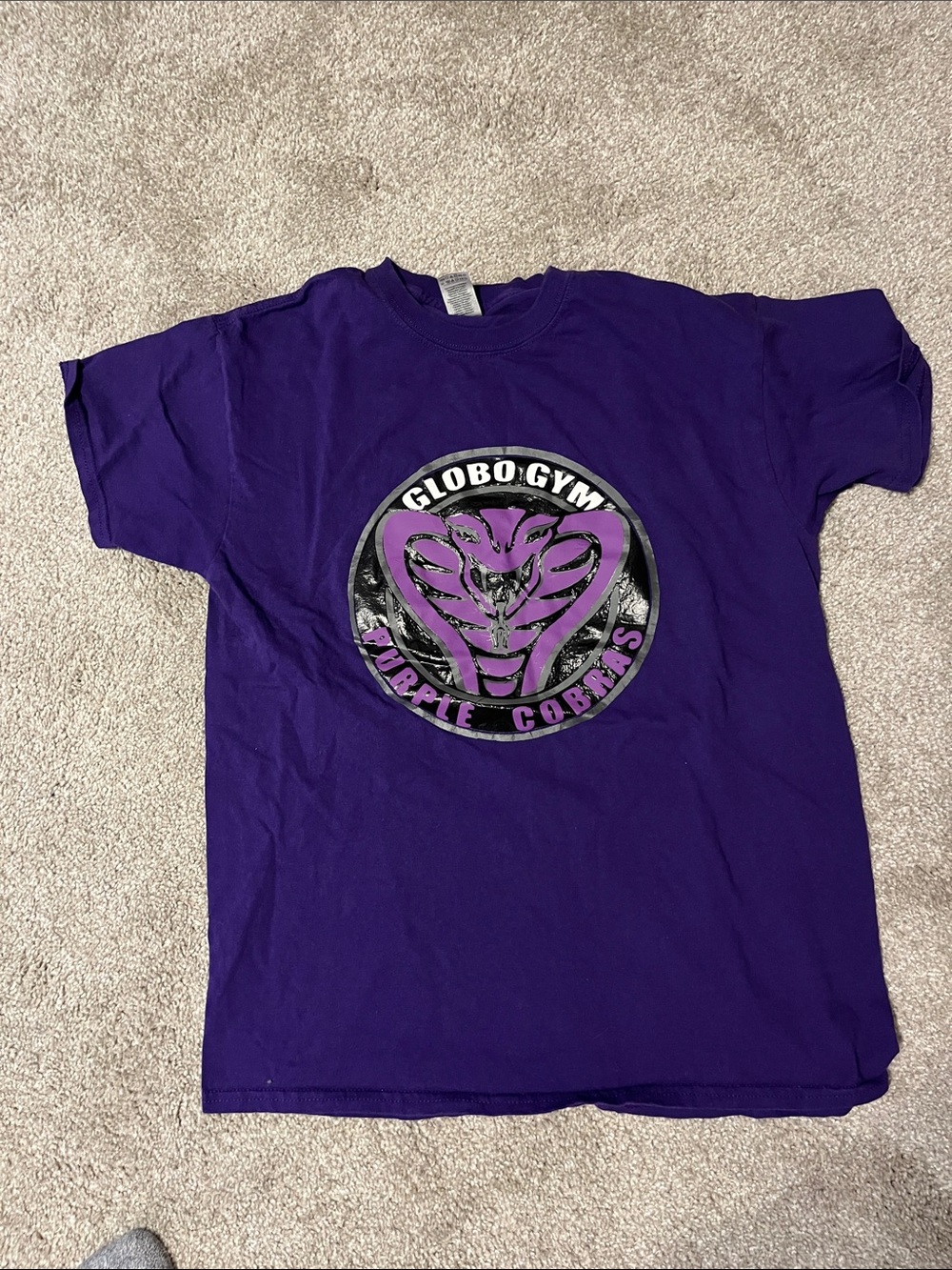 Purple Cobras Purple Graphic T-Shirt